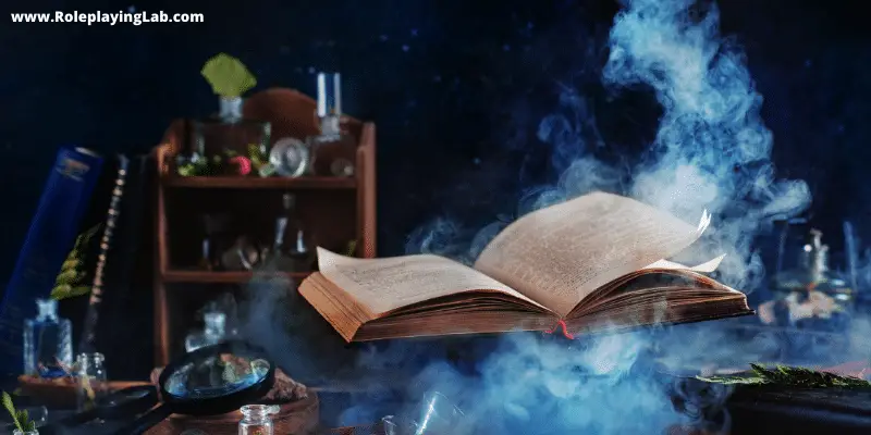 Spell book and materials in smoke—How Many Spells Can You Have in D&D?