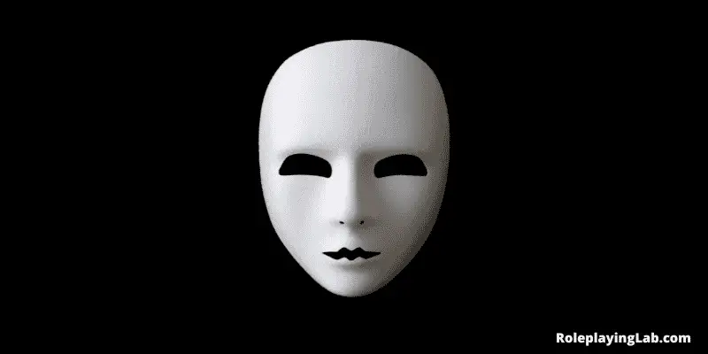 White Mask - Mask of Many Faces