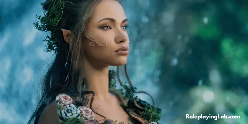 Elven Woman - Are Half Elves Immortal in DND