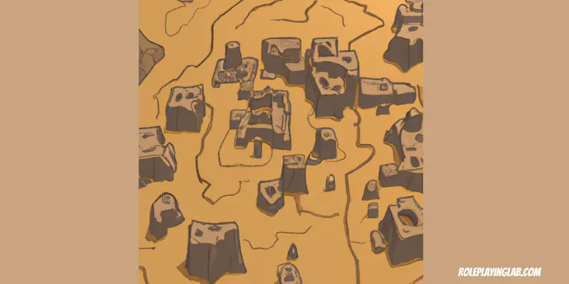 Desert Town Map Credit Roleplayinglab.com