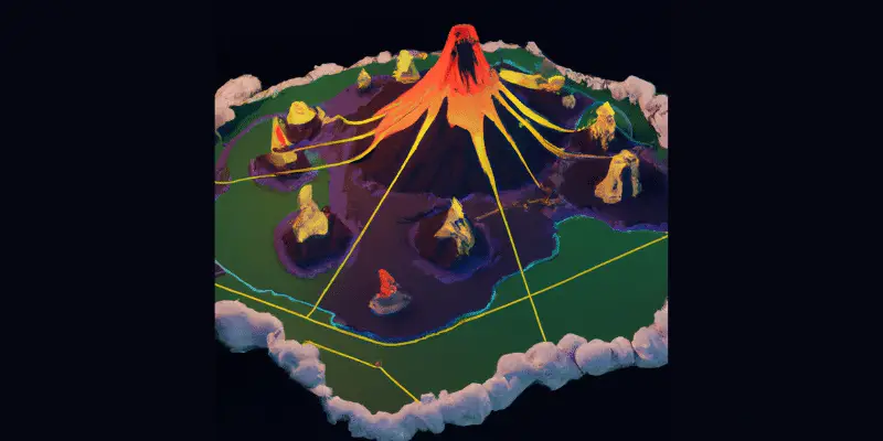 DND Volcano World Map