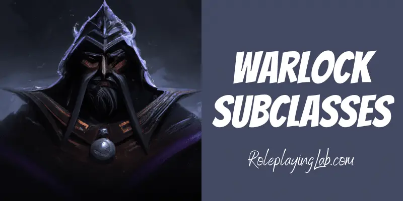 Digital Image of a Warlock - Warlock Subclasses in DND