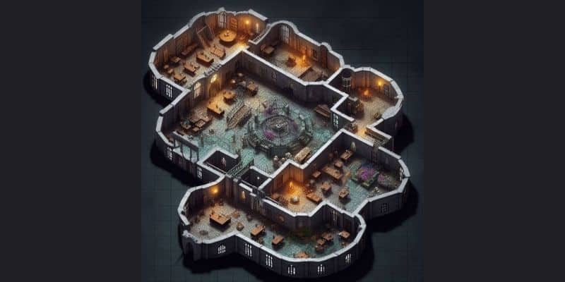 Haunted Jailbreak Map